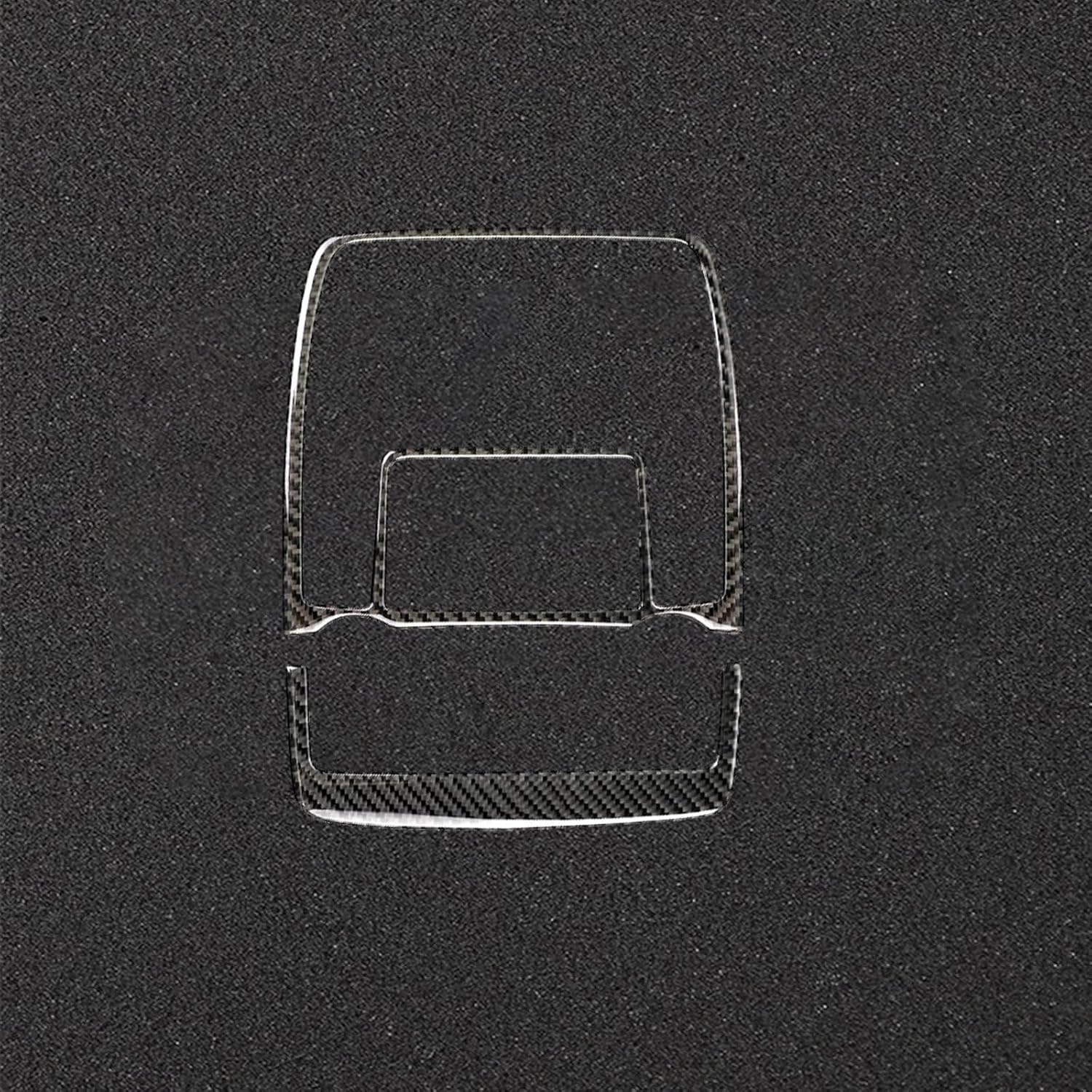 Car Front Reading Light Cover Trim Sticker Carbon Fiber Decal Decoration for bmws X5 E70 X6 E71 2007-2014 Interior Accessories(BMW Color)