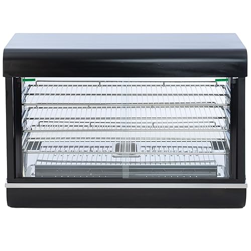 Miniatura 2 de FSE HD-36 - Vitrina con calefacción de autoservicio de 36 pulgadas con 3 estantes puertas corredizas