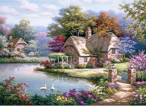 Anatolian Puzzle - The Swan Cottage, Rompecabezas de 1500 piezas, #4529