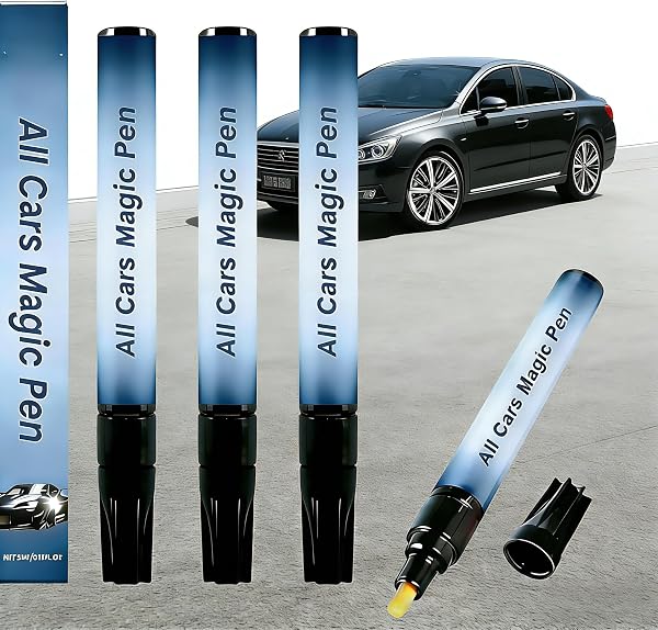 Cutiolly Carfix Penna Antigraffio,Penna Antigraffio,Penne Antigraffi per Auto,Pen Riparazione Graffi Auto Moto,Generico Pen Antigraffi Automobile 5ml,Impermeabile Asciugatura Rapida (5ml 3pcs) - 1