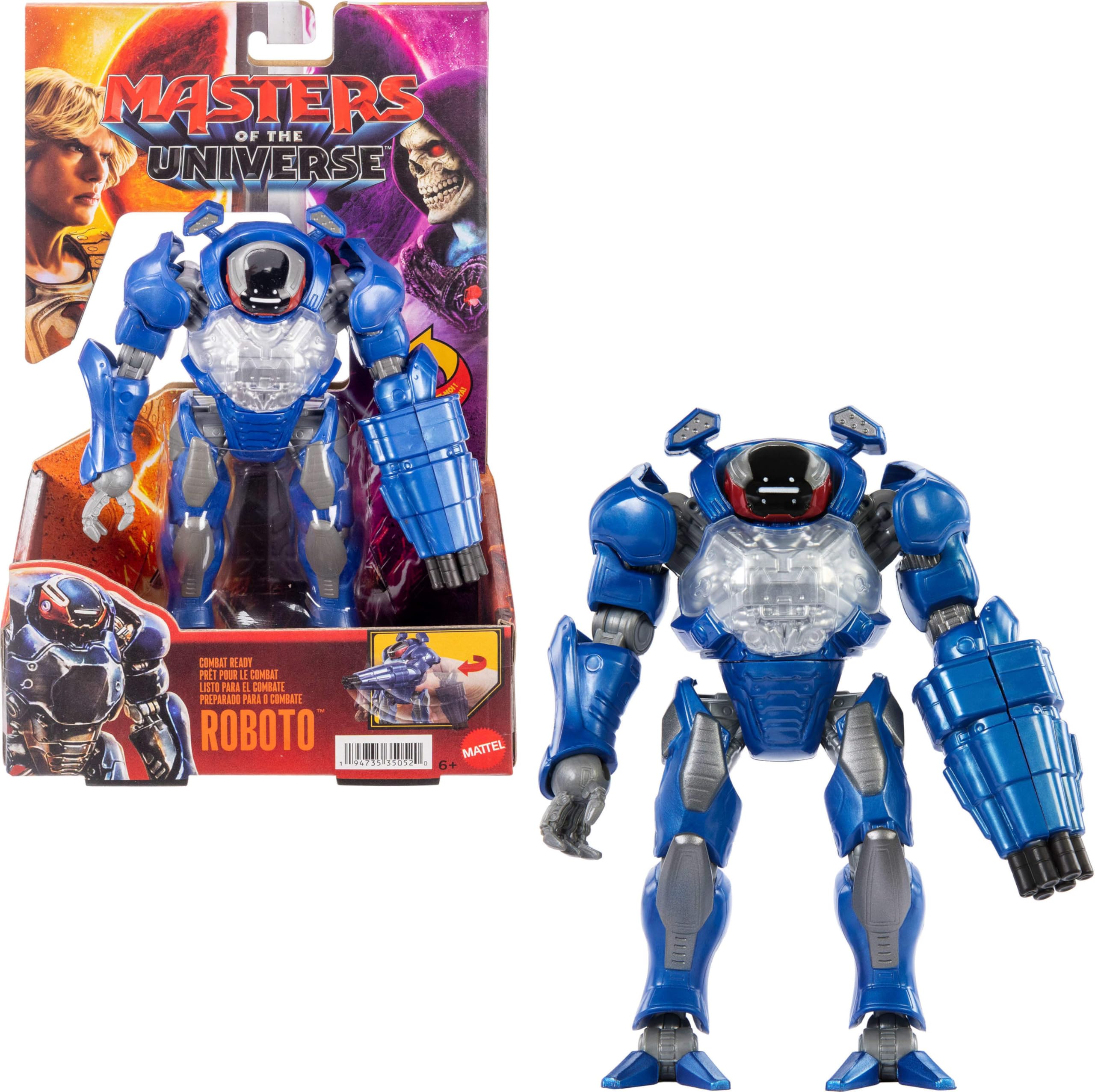 Masters of the Universe Feature Action Figure Combat Ready Roboto