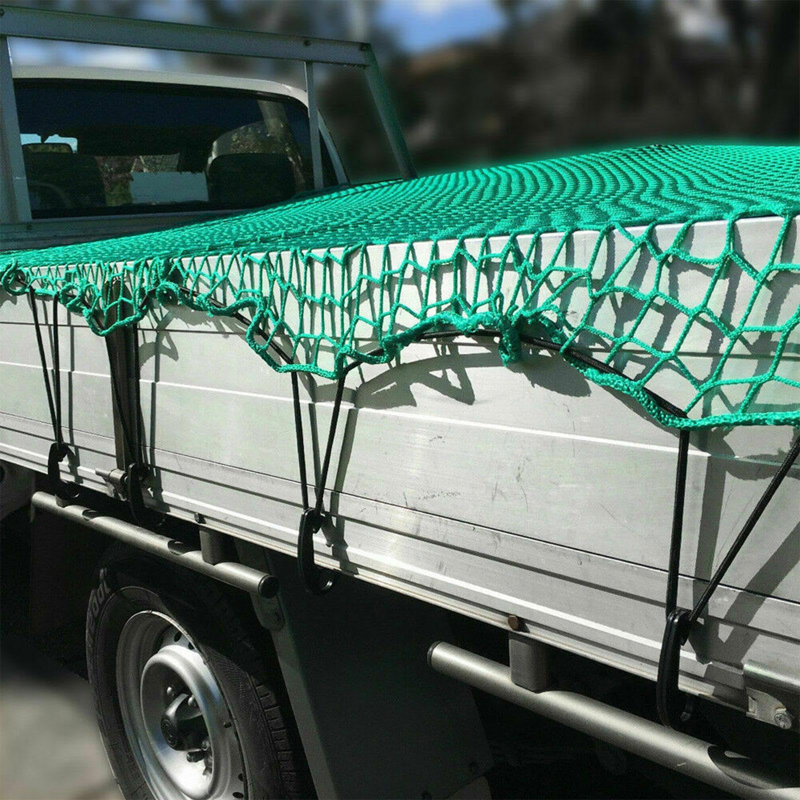 Rete da carico per pick-up e camion, rete elastica in rete, organizer in | nylon, rete portaoggetti per attrezzature, scatole, mobili