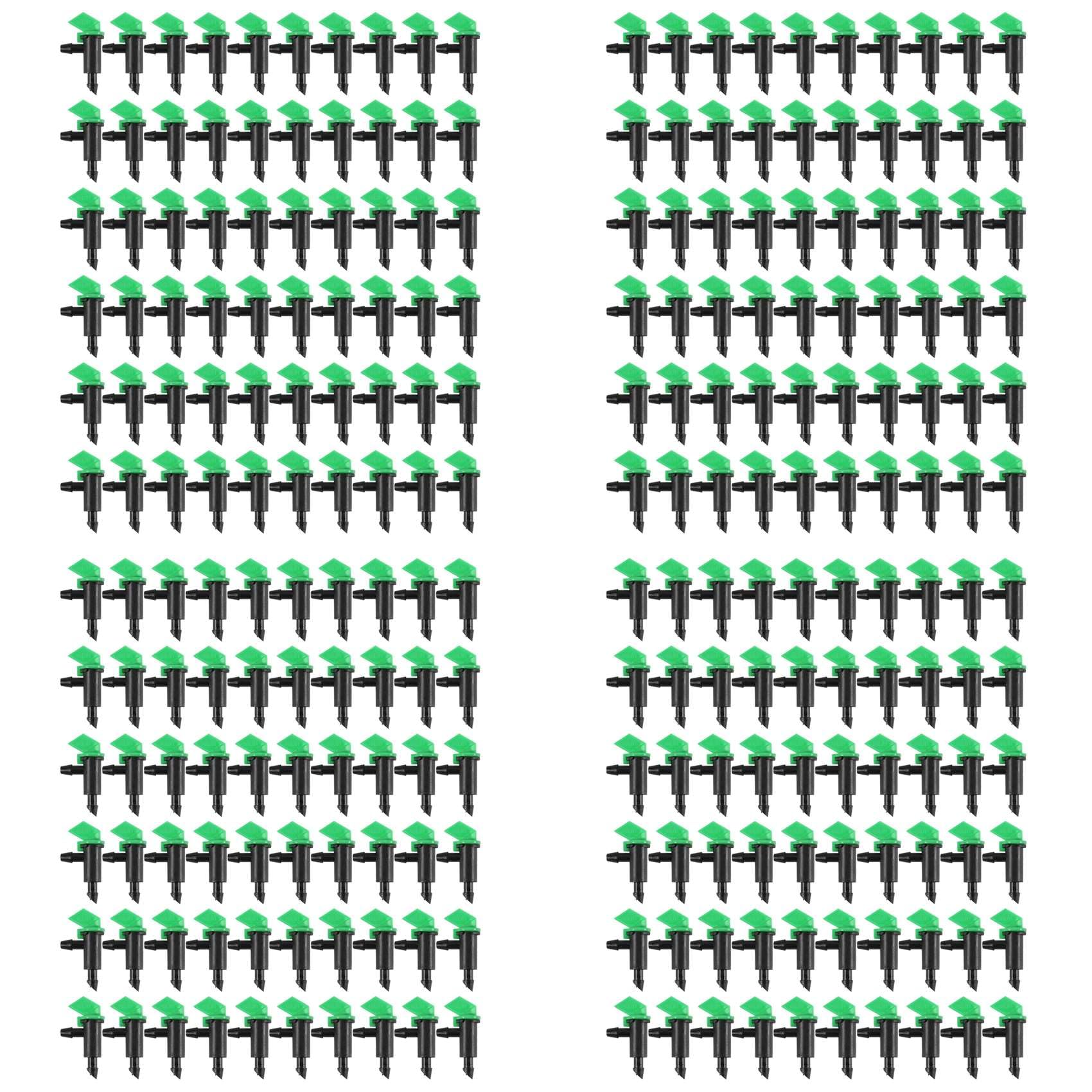 Ctrlzs 240 Pieces 4Gph Removable Drip Sprinkler Irrigation Drip Emitter Garden Flag Irrigation Dripper, For Trees And Shrubs