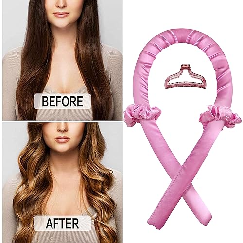 Miniatura 5 de Plancha rizadora sin calor  Diadema sin calor  Rizado satinado sin calor  Diadema para rizar durante la noche  No requiere calor, crea hermosos