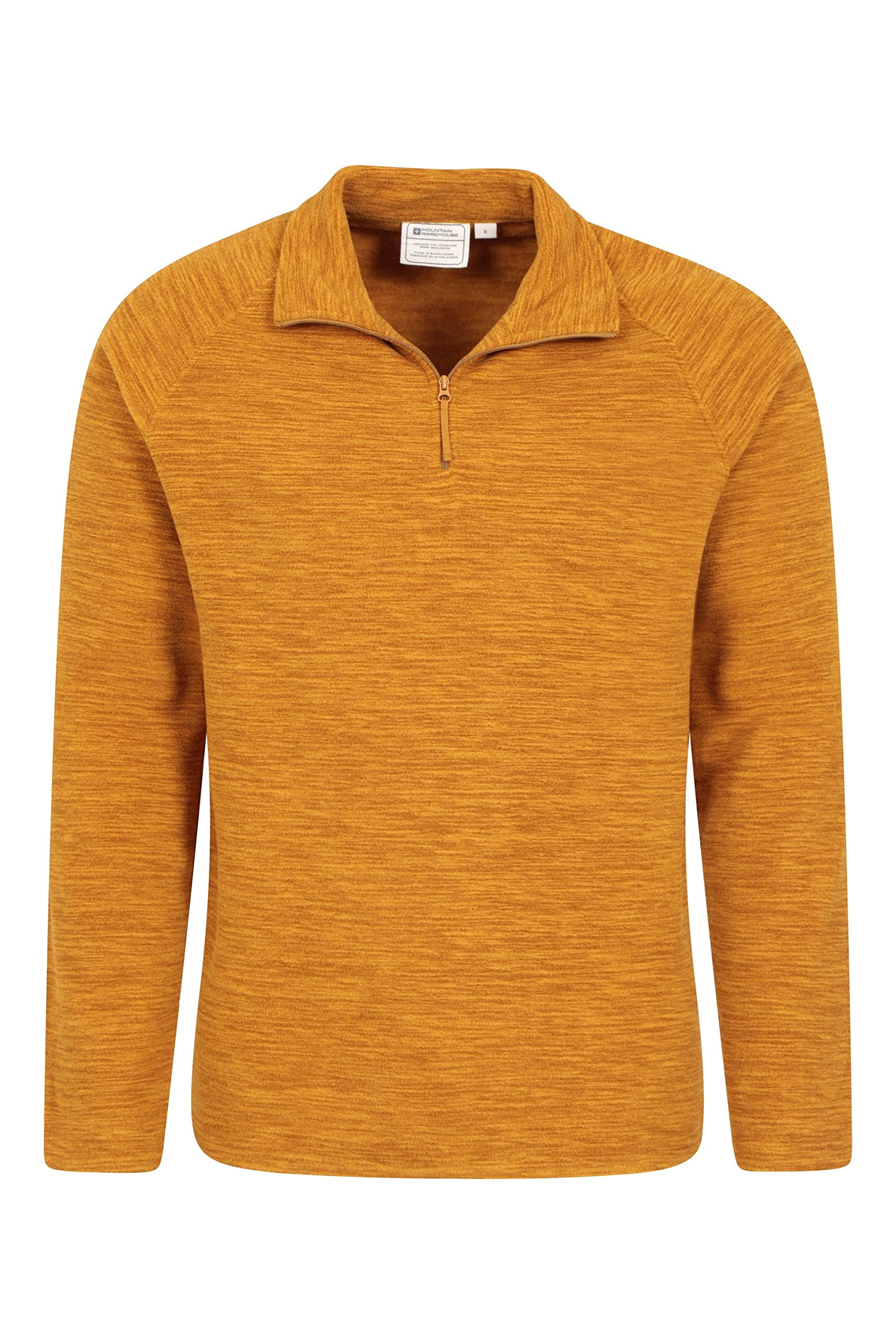 Mountain Warehouse Snowdon Mens Micro Fleece Top - Breathable Antipill, Half Zip Collar Sweater, Quick Drying Smooth Pullover - For Spring Summer & Outdoors — view 9