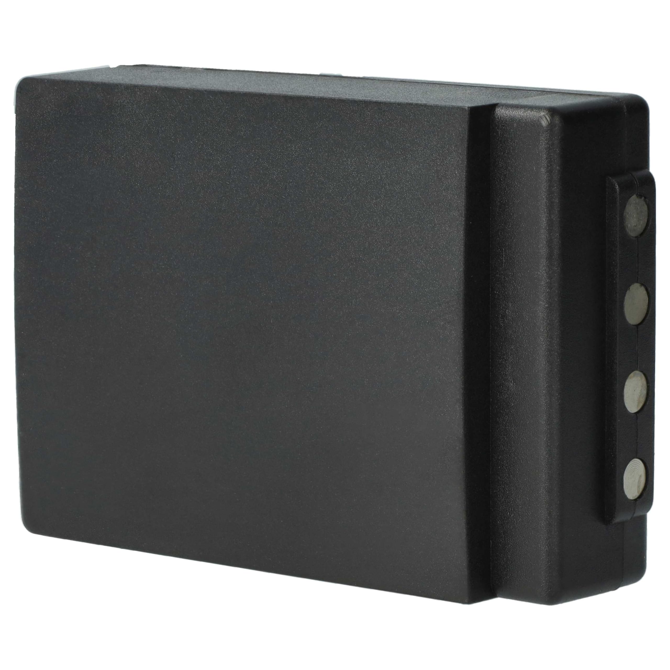vhbw 10 x bateria kompatybilna z HBC Linus 6, 4 przemysłowy pilot radiowy (2300 mAh, 6 V, NiMH) - czarny