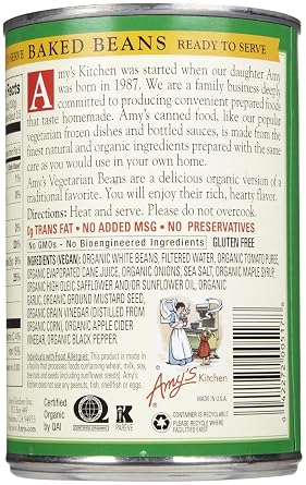 Amy's Organic Vegetarian Baked Beans - 15 oz (Pack of 5)
