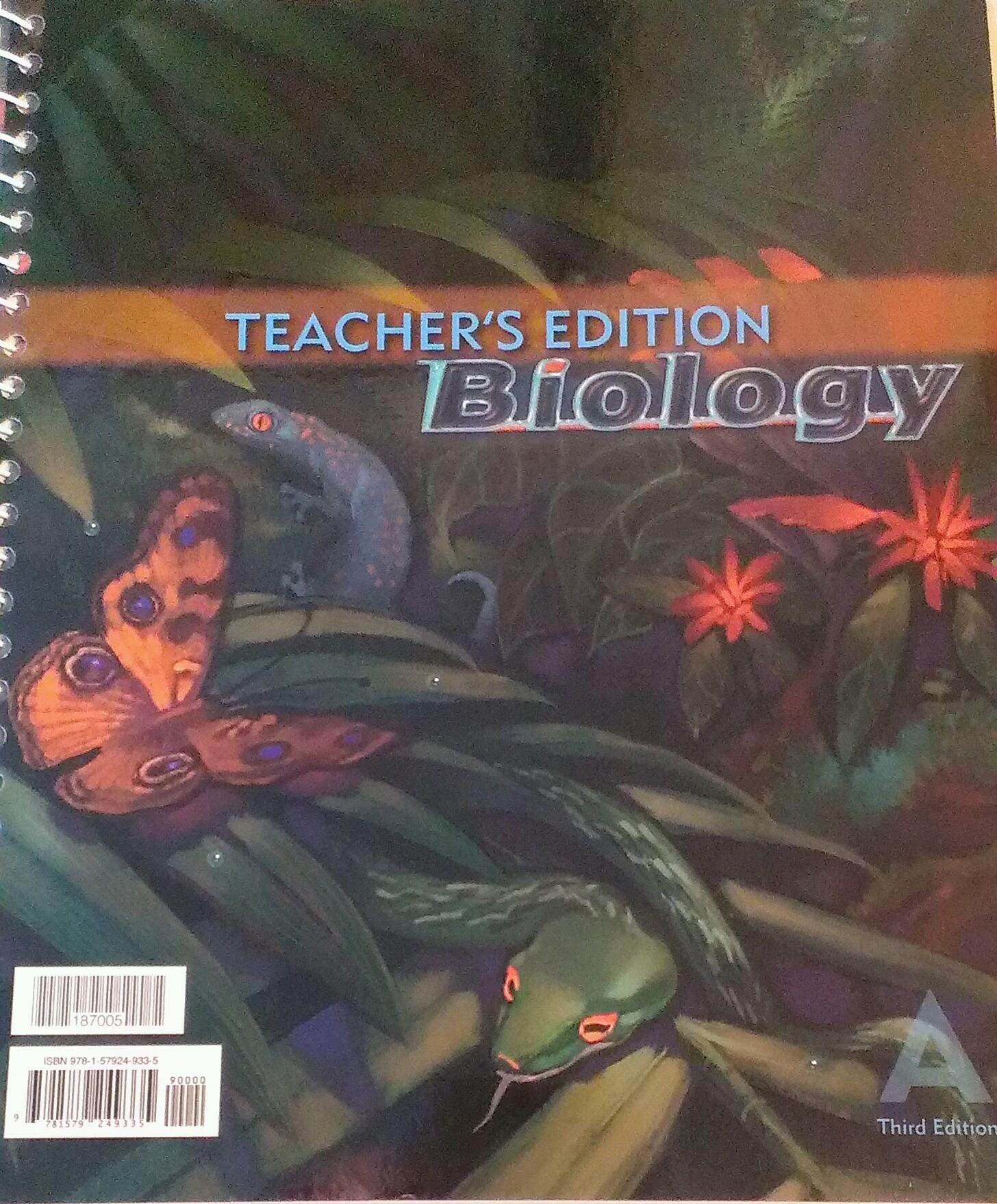 Teacher's Edition Biology (Book A & B)