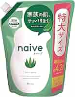 18個入ナイーブ The Naive ボディソープ 泡タイプ 詰替用 430ml Amazon | ナイーブThe Naive ボディソープ 泡タイプ 詰替用