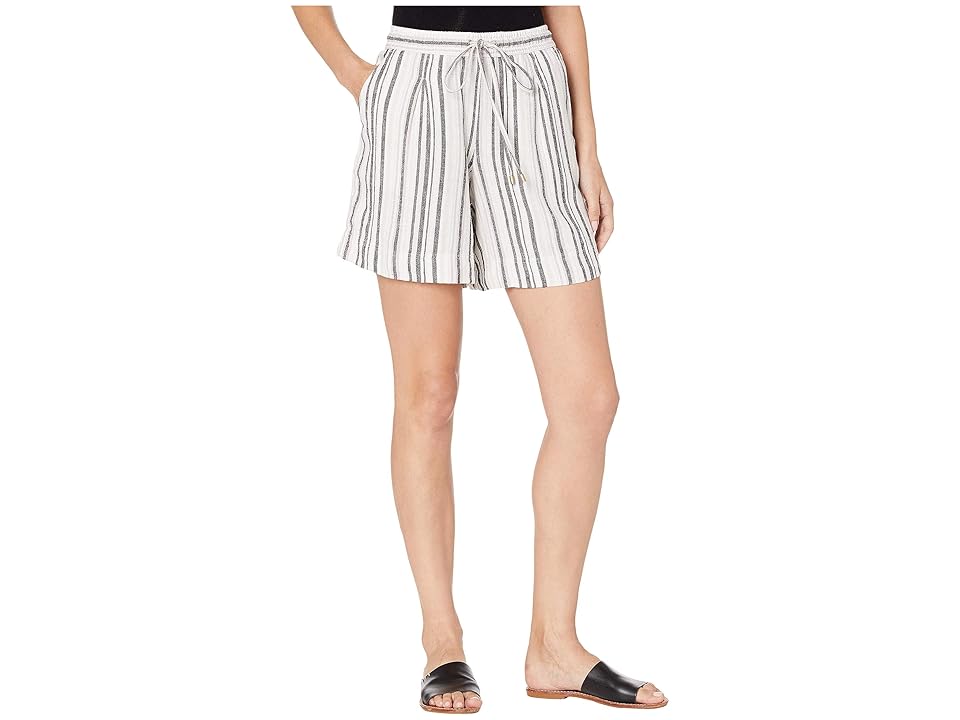 

Jones New York Pleated Shorts w/ Side Slit (Bisque Tonal) Women's Shorts, White