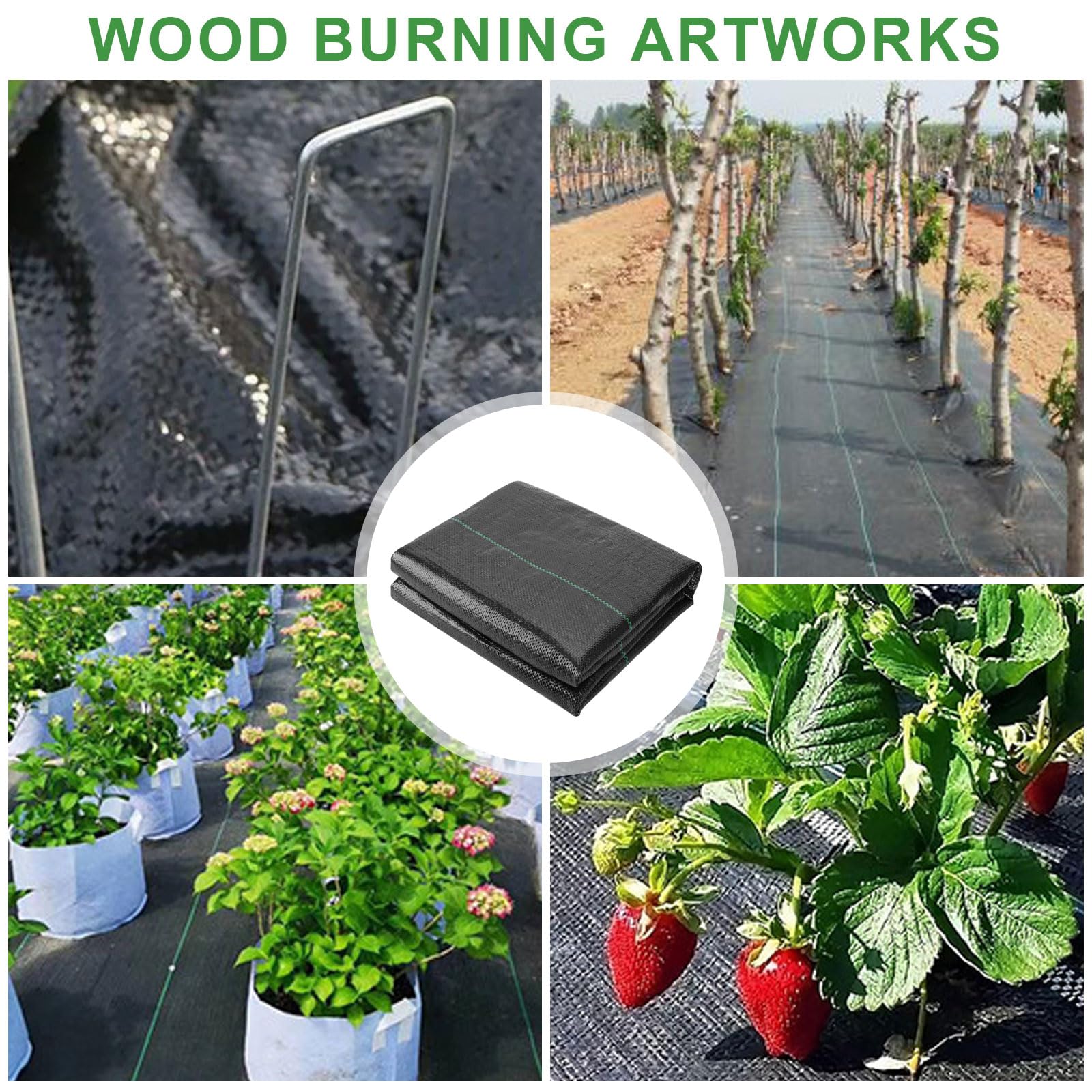 Fieltro Antihierbas Domusensus De 2 M X 10 M – 90 G/m², Resistente A Rayos UV, Transpirable Y Ecológico Para Jardín
