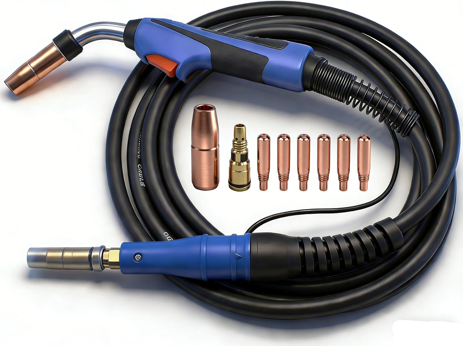 10FT Miller MDX-250 Mig Gun 1770038 1770037 1770035 Replacement MIG Welding Gun Replacement for Miller AccuLock MDX250、Millermatic 250 252、Multimatic 200 255 Mig Welder