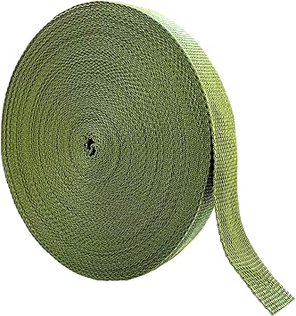 80 Feet Tree Tie Strap 1 Inch Tree Support Ties 1,980Lbs Strength Green Staking and Guying Material Plant Tie Garden Tie Green Tree Tie Rope for Outdoor Use, Straightening Supplies