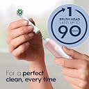 Oral-B Pro 1000 CrossAction Electric Toothbrush, Pink, Powered by Braun gallery image