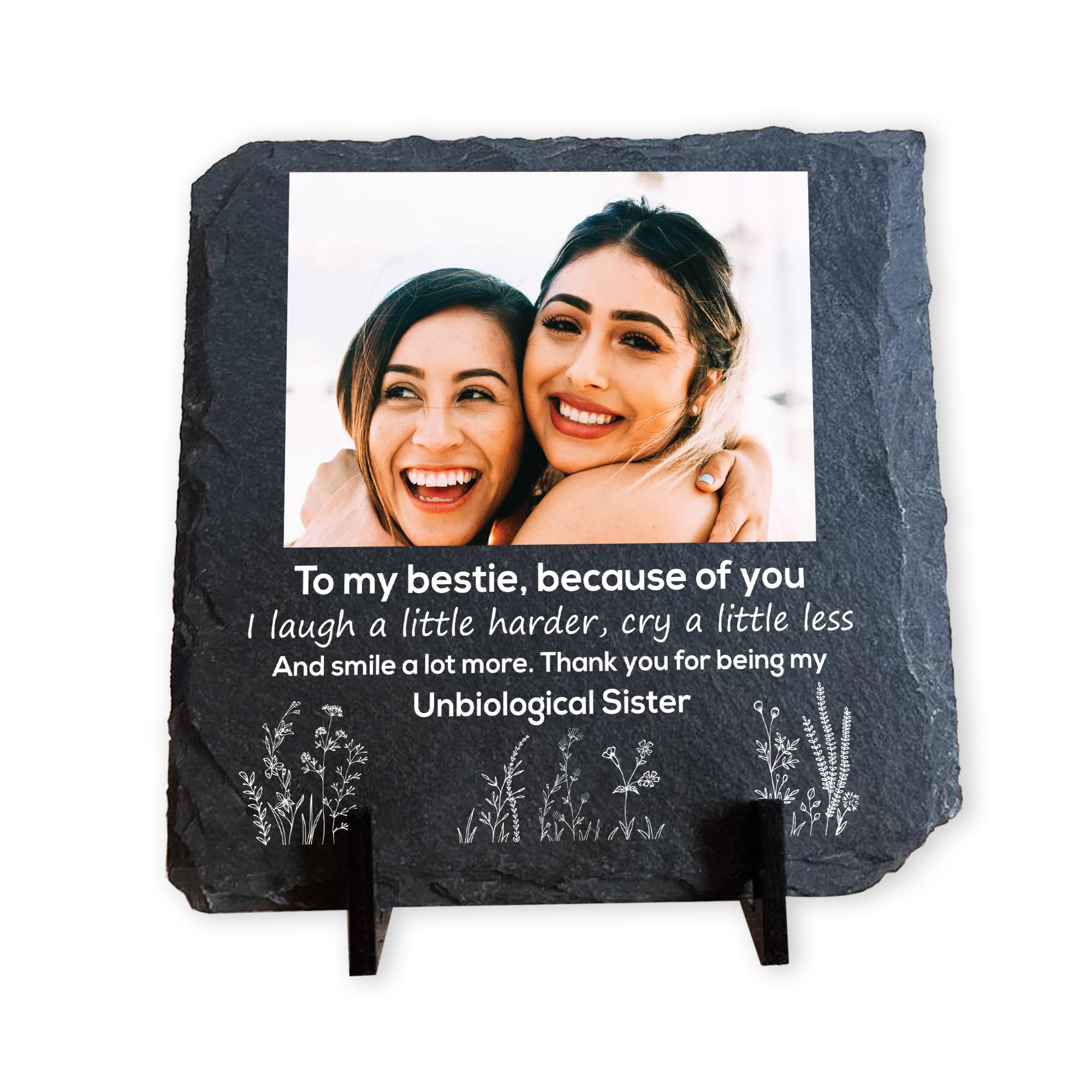 Red Ocean Personalised Photo Plaque For Best Friend Friendship Best Friend Birthday For Christmas Her Friendship Women Keepsake