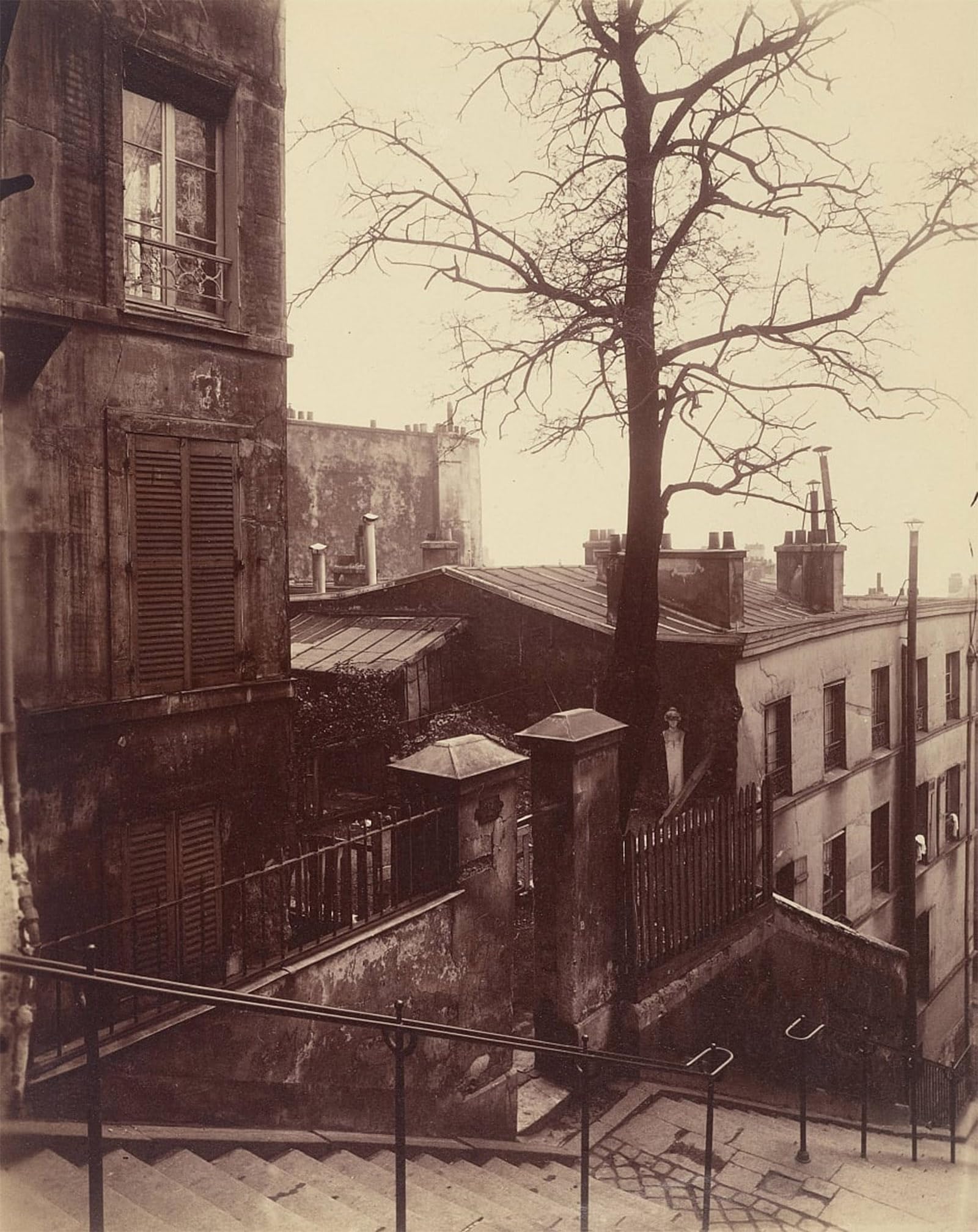 SERENDIPITP Vintage Picture Print on Canvas Wall Art Poster Corsets. Boulevard De Strasbourg by Eugène Atget Artwork Print Poster for Wall Decor 60x90cm