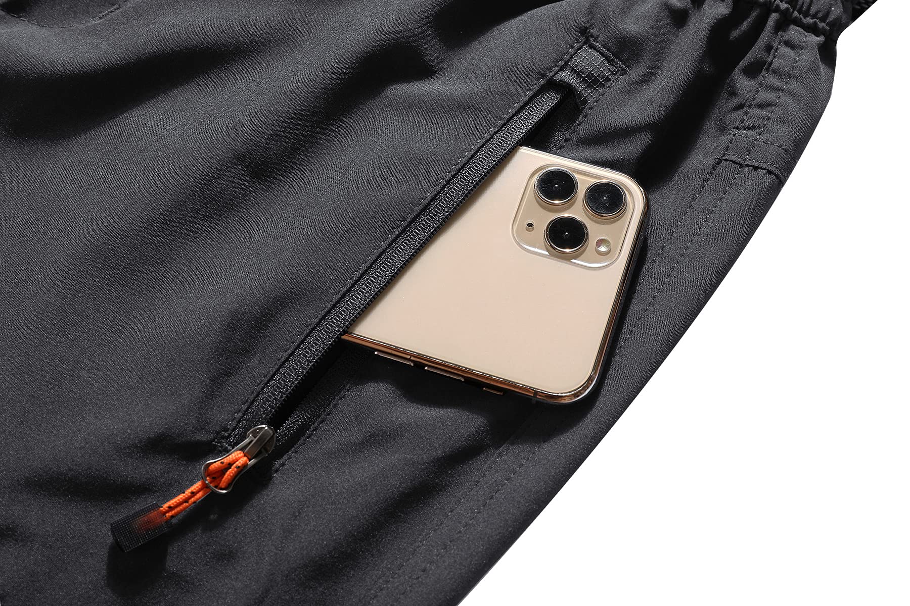 BenBoy Pantaloni Trekking Uomo Pantaloni Impermeabili Lavoro da Zip off Convertibile Traspirante Pantaloncini Asciugatura Rapida Pantaloni Leggero da Montagna Caccia