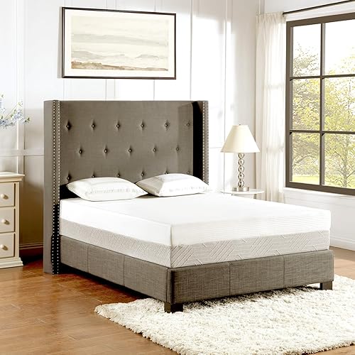 Miniatura 3 de MATRESSES - Colchón de tamaño matrimonial de 8 pulgadas de espuma viscoelástica de gel en una caja, alivio y sueño fácil, colchón firme medio tamaño