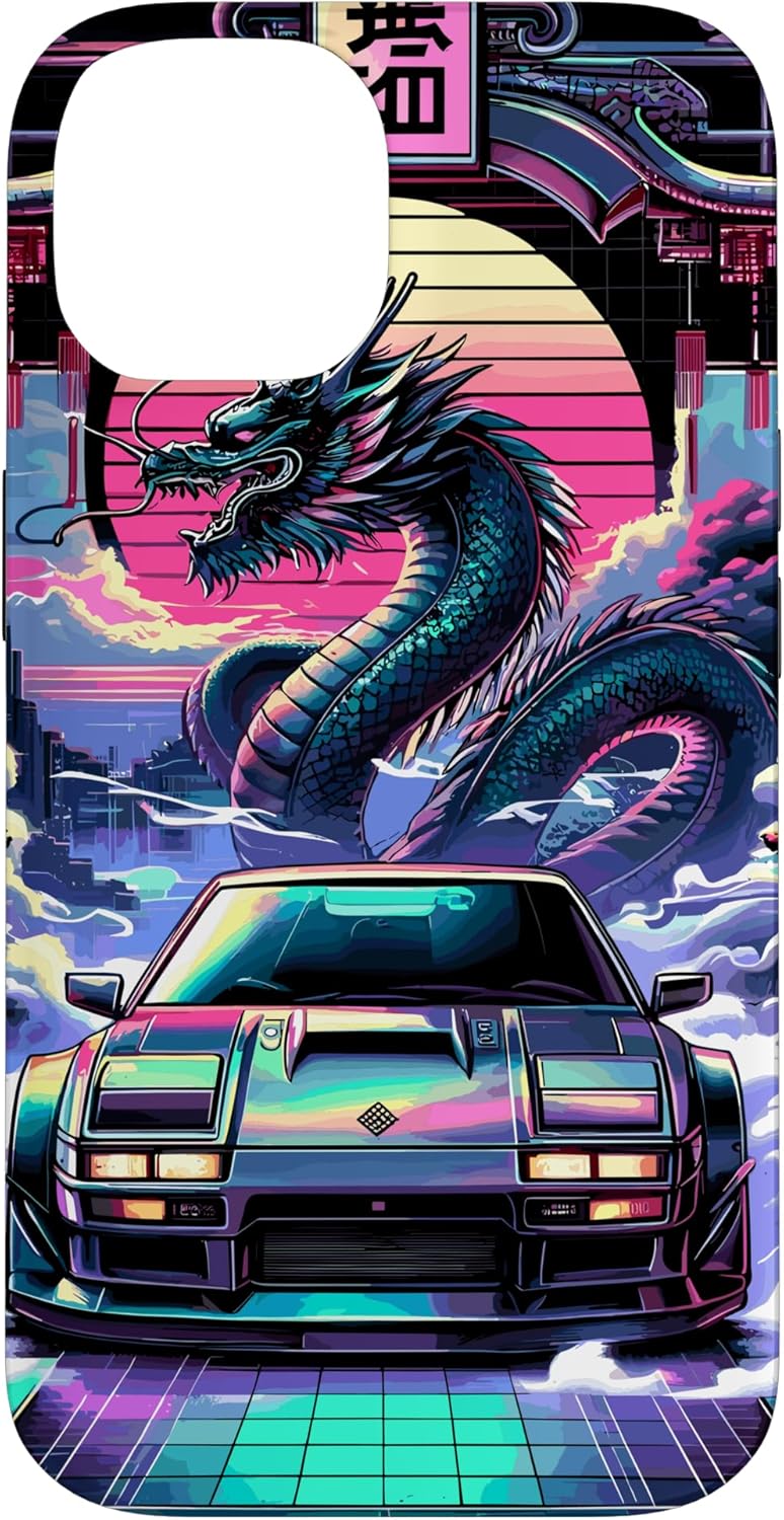 JDM Car Japanese Retro Racing Drifting Legend Tuning Case for iPhone 14