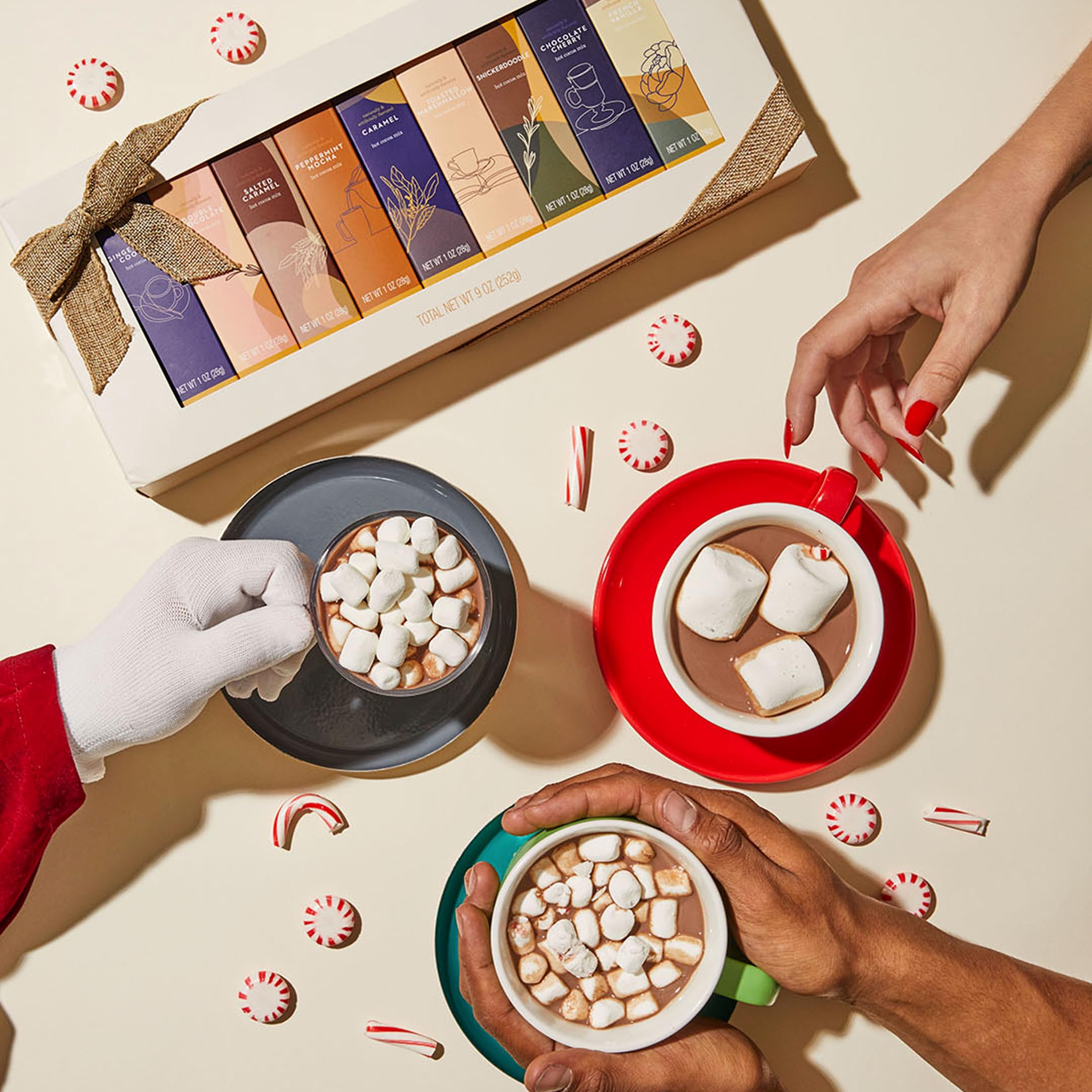 【シュリンク付き】Gift FoYou （1アソート） Amazon.com : Thoughtfully Gourmet Hot Chocolate Gift Set, Flavors