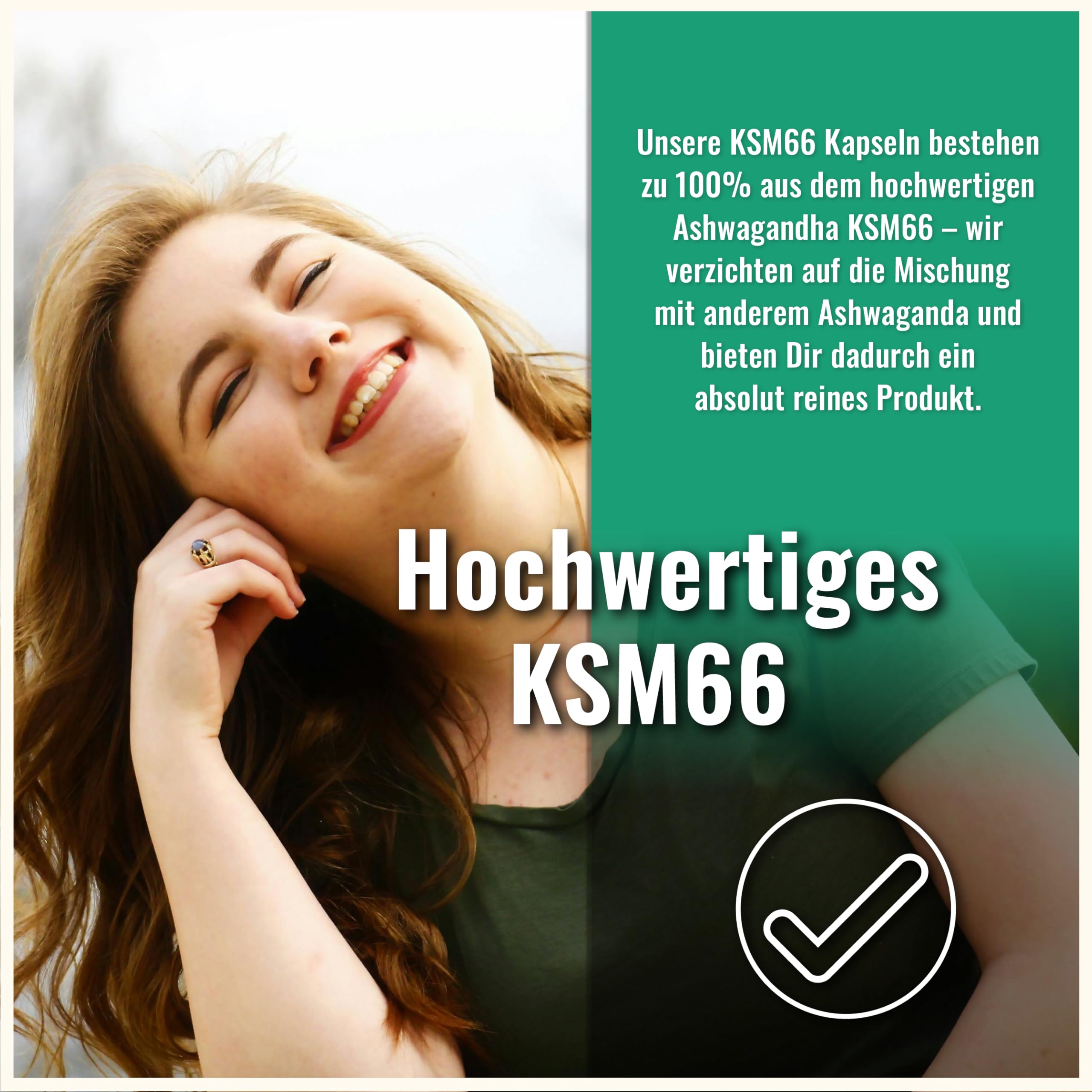 Ashwagandha KSM-66 Kapseln - Ultra Hochdosiert 6000mg pro Kapsel – Reines Extrakt ohne Zusätze – 100 Ashwagandha Kapseln – KSM66 Withanolide