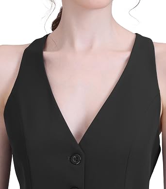 Vest for Women Fashion Vest Tops Suit Waistcoats
