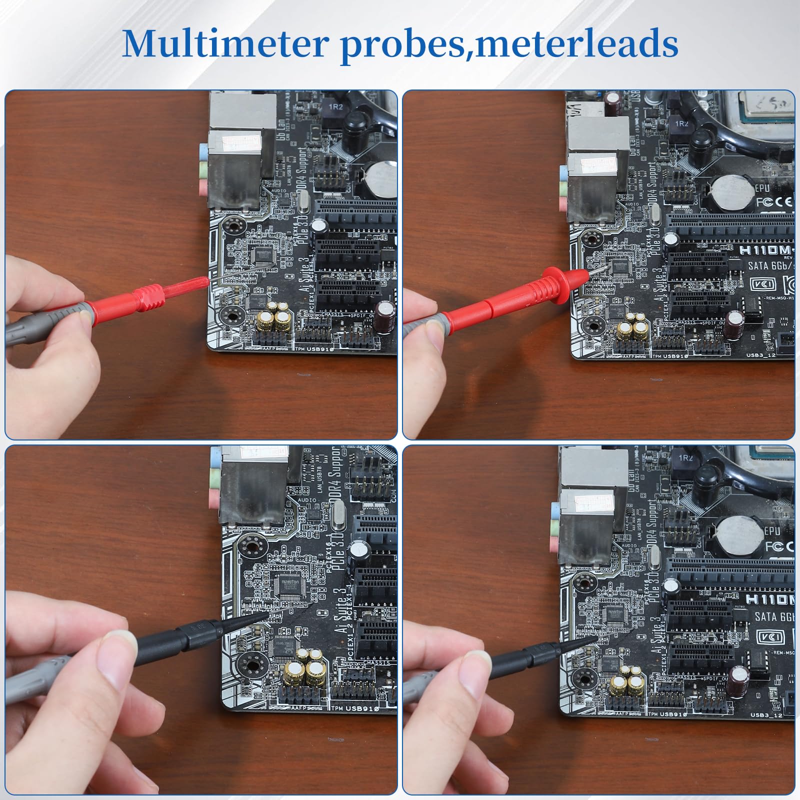 multímetro cables