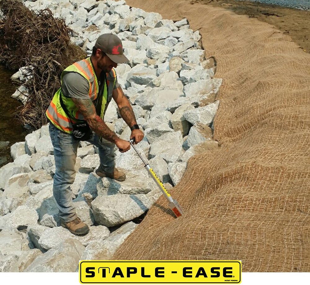 Staple Pro Driver – Professional Tool for Installing Erosion Control, Sod & Landscape Staples – Works with Standard 11-Gauge 4"–6" Ground Staples – Contractor Grade Staple Driver