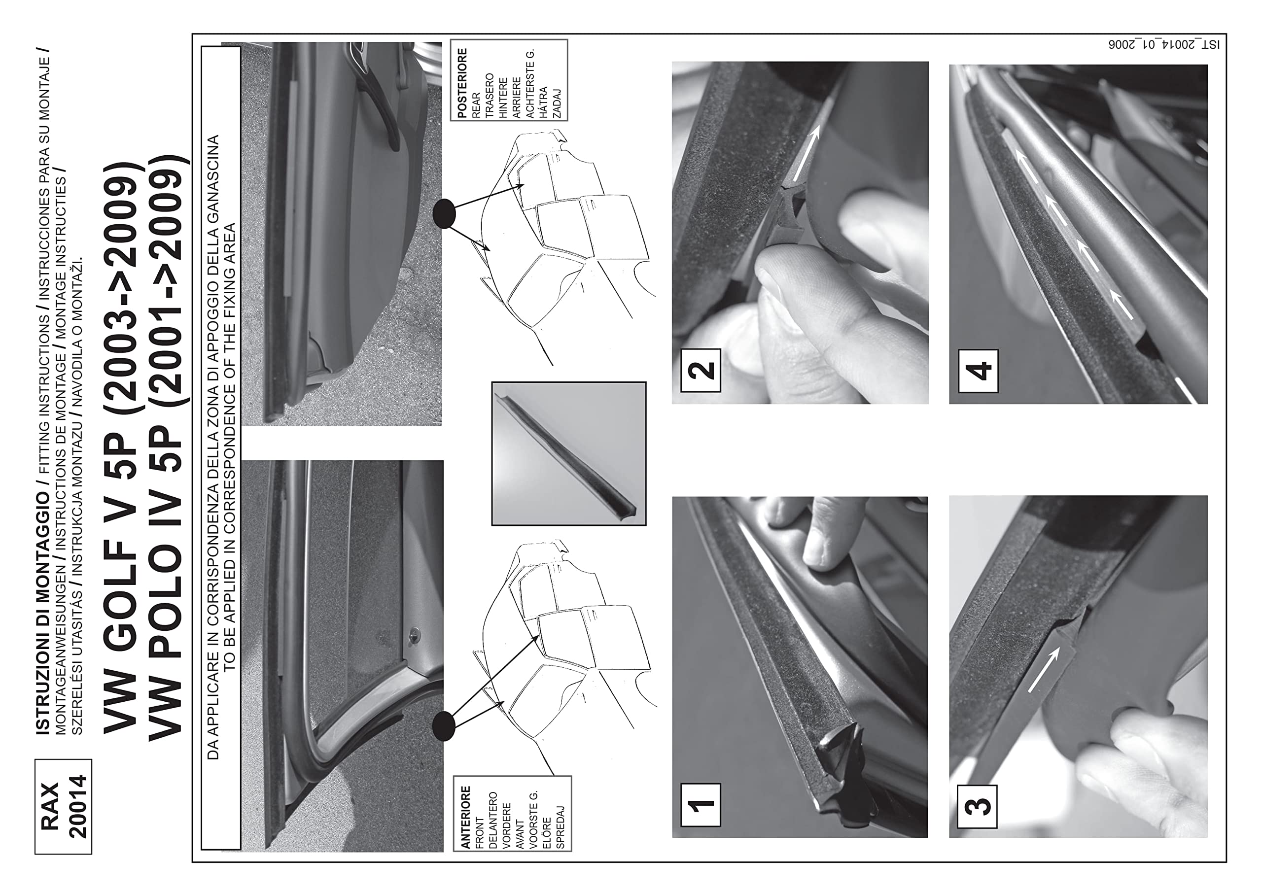 KIT PORTATUTTO RAX Per Auto - Barre In Alluminio Con Attacchi Premontati - Foto 4