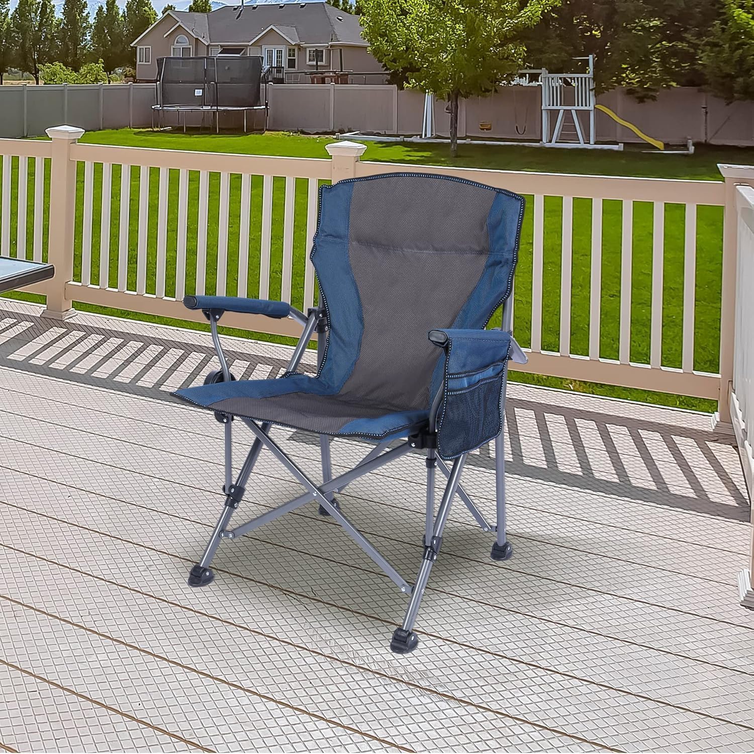 REDCAMP bergroer Campingstuhl fr schwere Menschen, 200 kg, Deluxe, gro,  robust, fr Erwachsene, Outdoor, Reisen, Picknick, Angeln : Amazon.de:  Kche, Haushalt & Wohnen