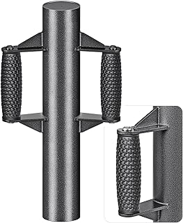 Enhance Fence Post Driver with Anti-Slip Handles T Post Driver, Heavy Duty Steel Post Driver Pounder Hammer for Metal Fence Posts, T Posts, U-Channels (2.7''DIA-17''L-9LB)