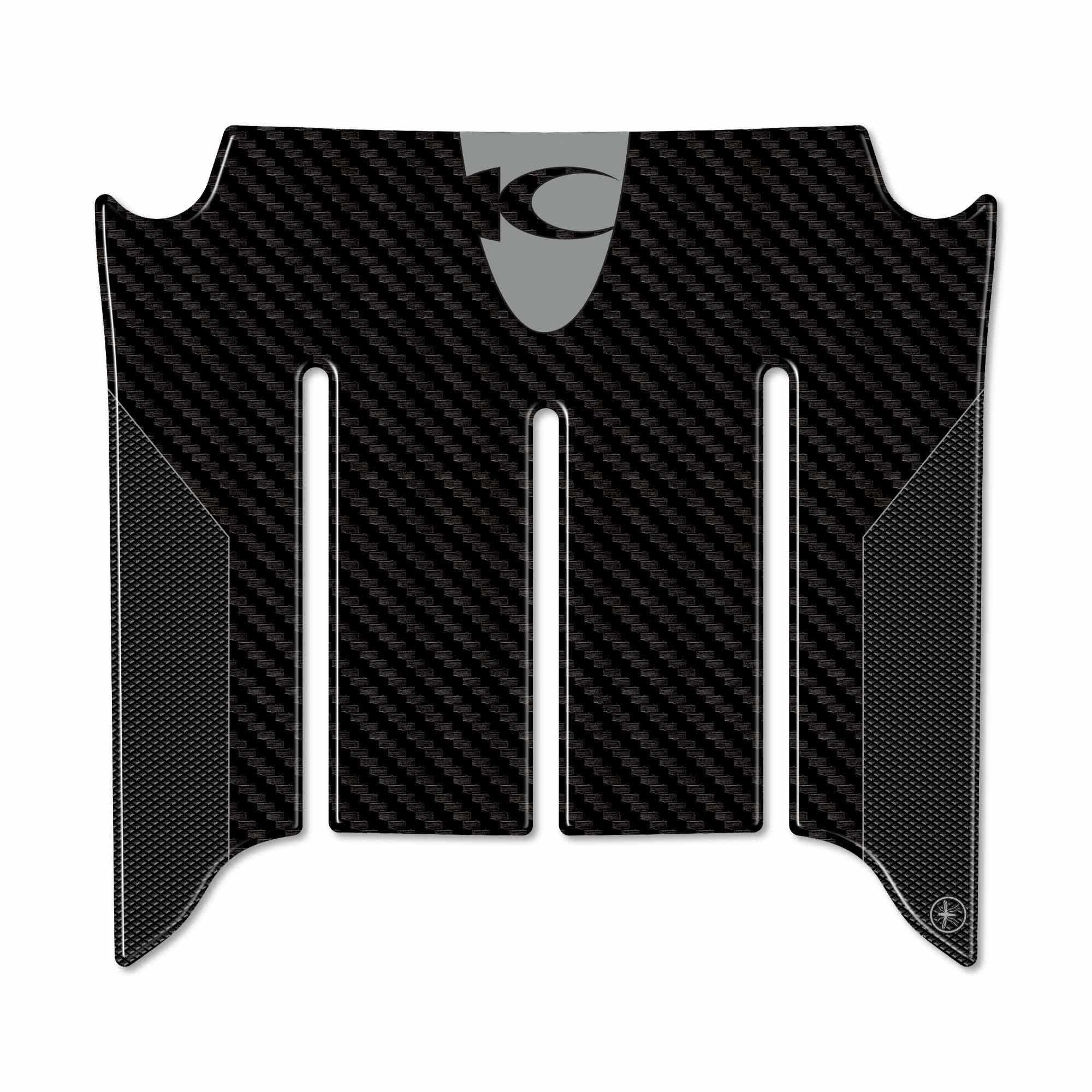 labelbike - 3D Gel Resin Sticker Scooter Central Footboard Protection Compatible with Kymco DTX 360 125 300 350