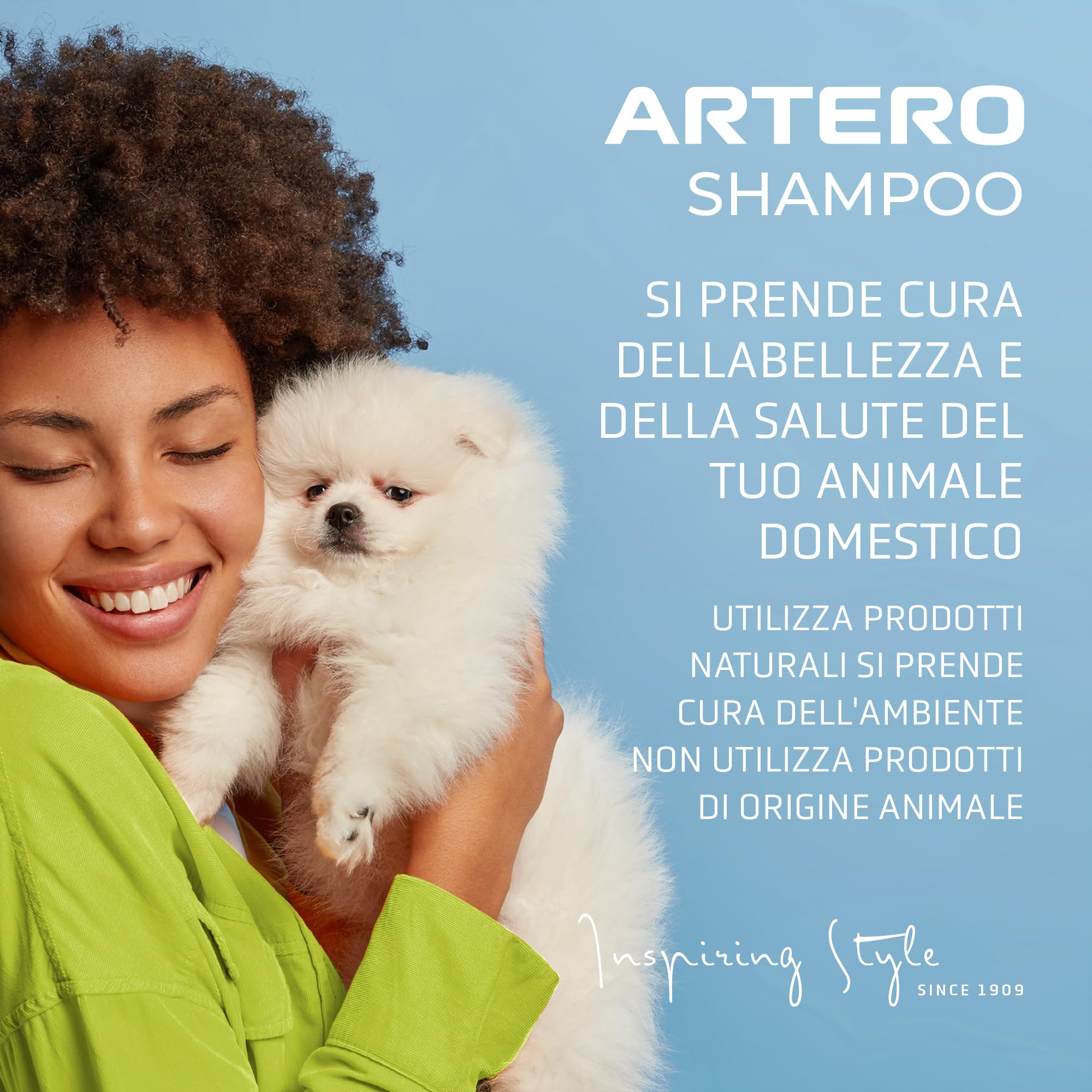 Artero Basic Shampoo 5L - Pulisce e rimuove sporco e grasso, per tutti i tipi di manto