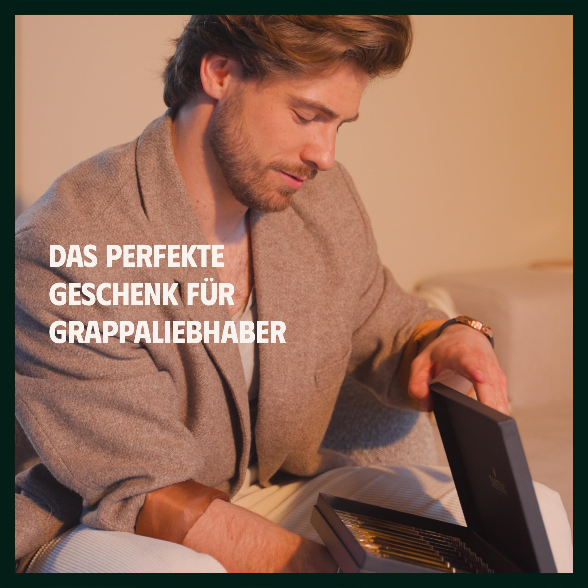 Grappa Tasting Probierset 12 Fläschchen Verkostung im Geschenkset