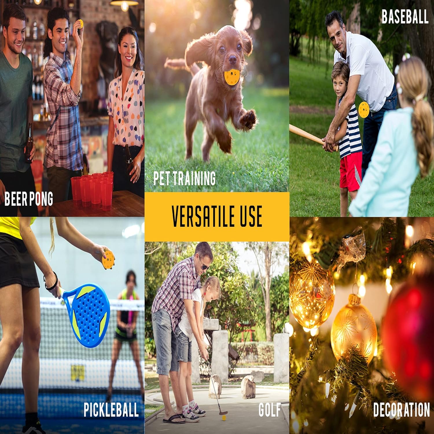 RIMSports Baseball Practice Balls, Limited Flight Hollow Plastic Practice Baseballs for Hitting (12 Pack) Plastic Baseball Balls for Indoor and Outdoor Use, Plastic Softballs for Golf and Baseball : Sports & Outdoors