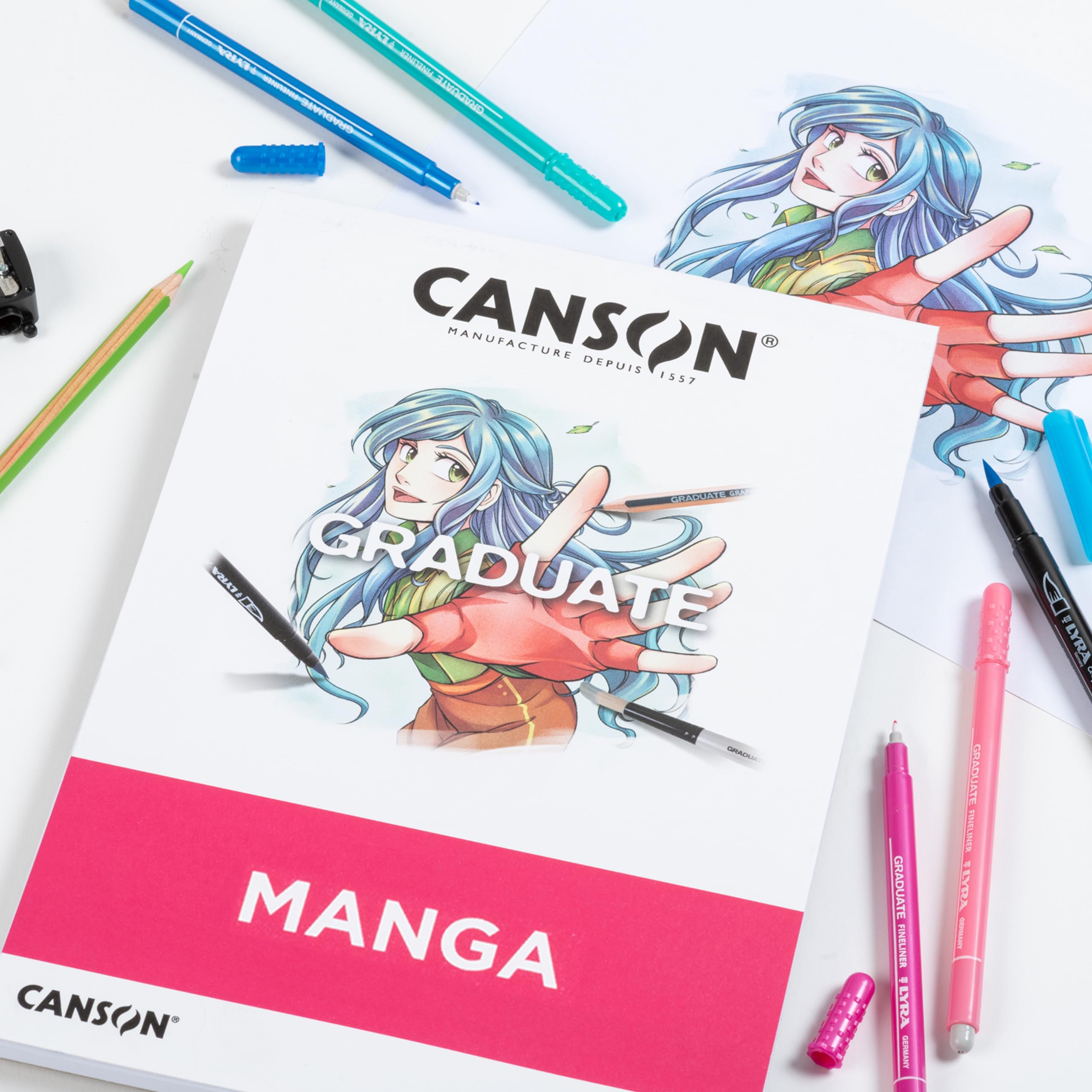 Canson Graduate Paper Pad, White