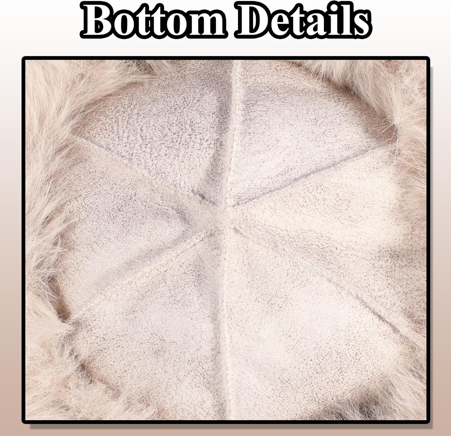 Womens Winter Faux Fur Bucket Hat Warm Faux Mink Plush Hat Fluffy and Soft Fisherman Fuzzy Bucket Hat for Outdoor Russian Hat - Image 5