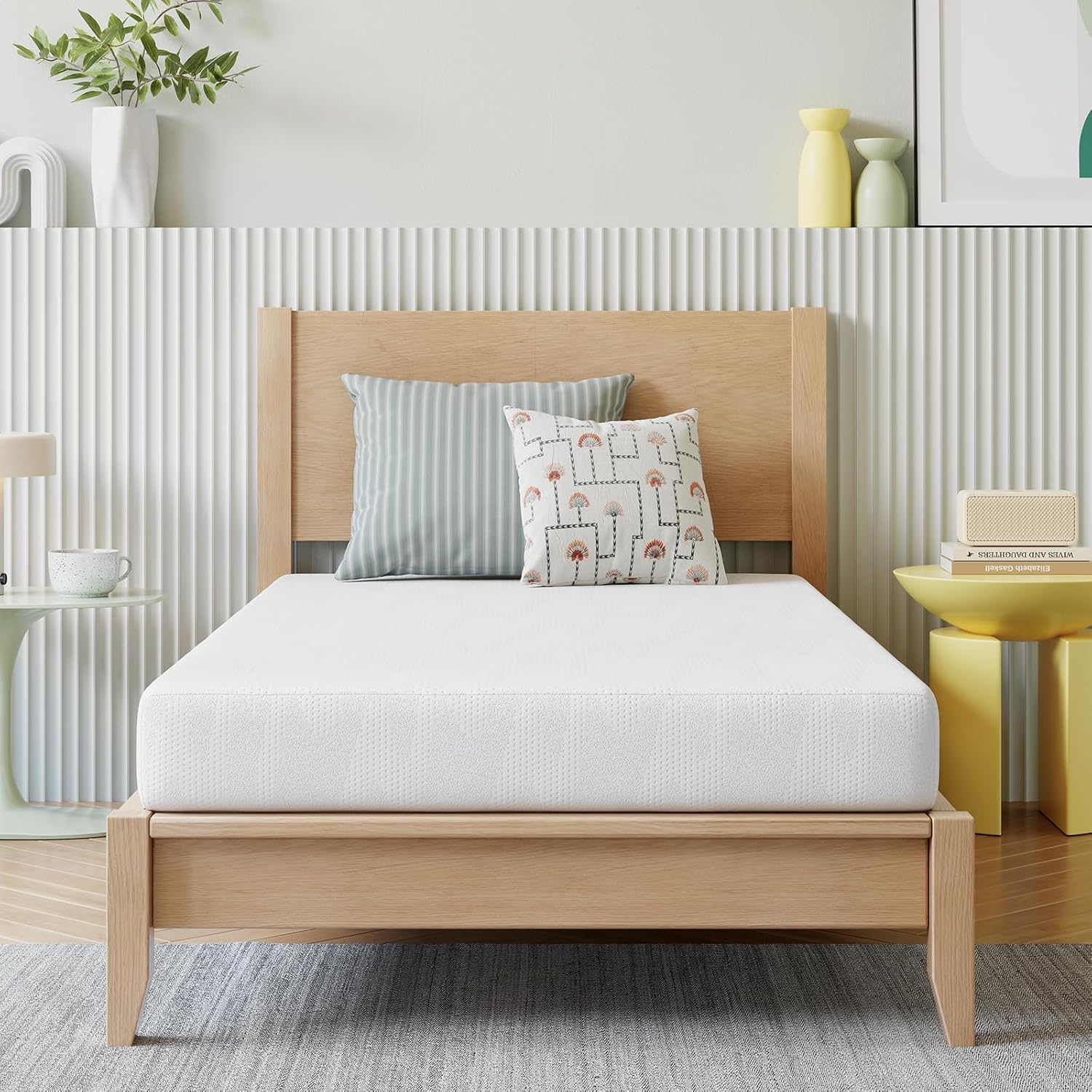 Novilla Twin Mattress for Kids, 5 Inch Twin Bed Mattresses in a Box, Gel Memory Foam Mattresses for Cooling Night Sleep, Pressure Relief, CertiPUR-US Certified Twin 5 Inch