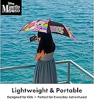 Vista 24 de Disney Paraguas para niños, Frozen/Princesa/Minnie Mouse para niños pequeños y niñas de 3 a 6 años