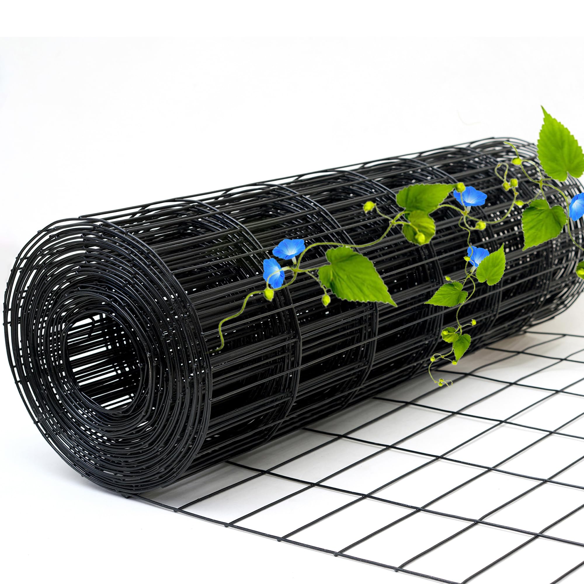 Kicari Black Metal Garden Fence