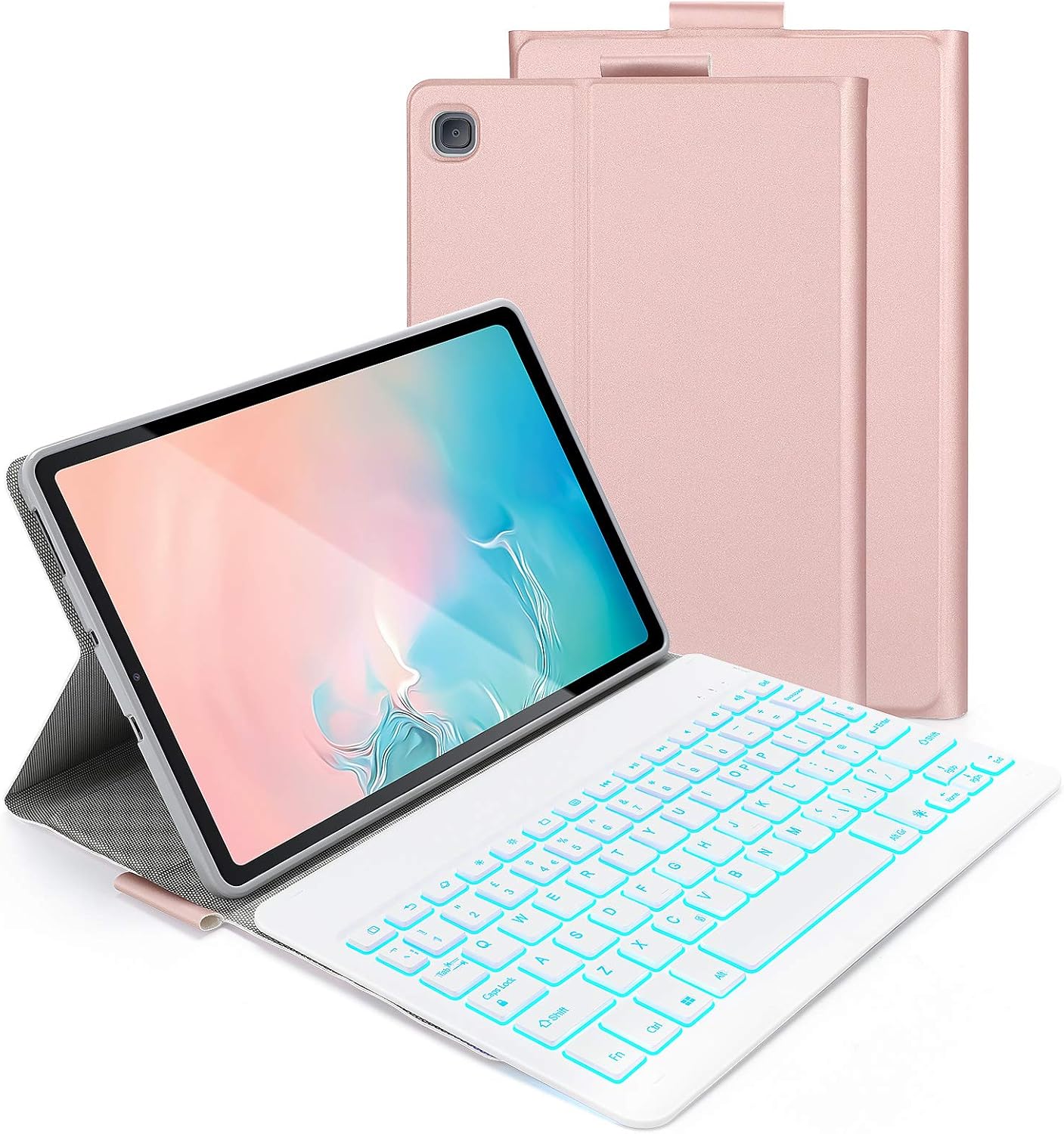 Backlit Keyboard Case Compatible with Samsung Galaxy Tab S6 Lite 10.4