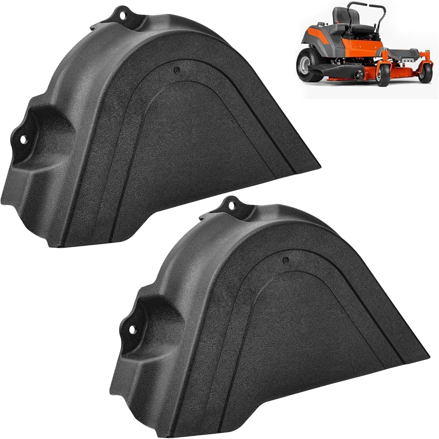 2 Pack 731-08698B Belt Cover, Replaces: 731-08698A, 731-08698 Compatible with Cub Cadet, MTD, RZT LX SX ZT1 ZTS1 42" 46" Zero-Turn Mowers