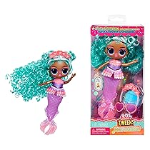 L.O.L. Surprise! Tweens – Mermaid Serena Finn – Bambola alla moda con coda che cambia colore, pinna mobile e bellissimi accessori – Età 4+