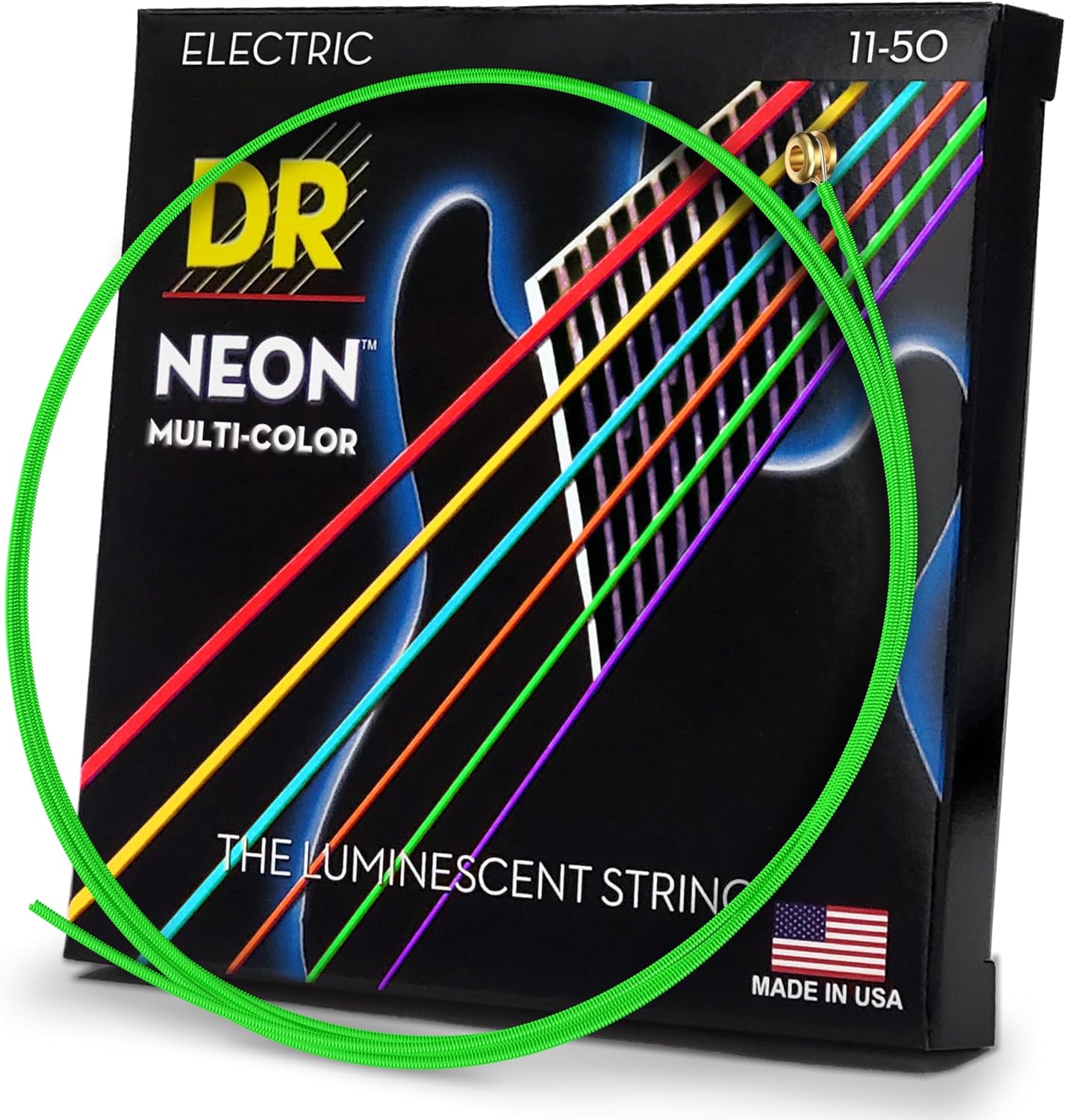 DR Strings HI-DEF NEON Electric Guitar Strings (NMCE-11)