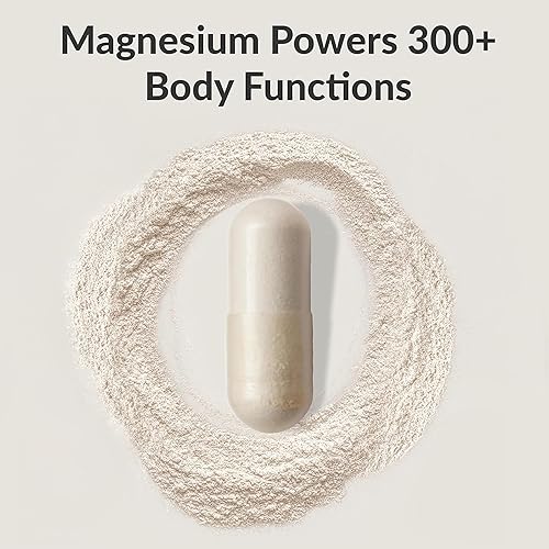 Miniatura 3 de BIOptimizers Suplemento innovador de magnesio con 500 mg - 7 formas de magnesio: glicinato, malato, citrato y más - Apoyo natural para el sueño