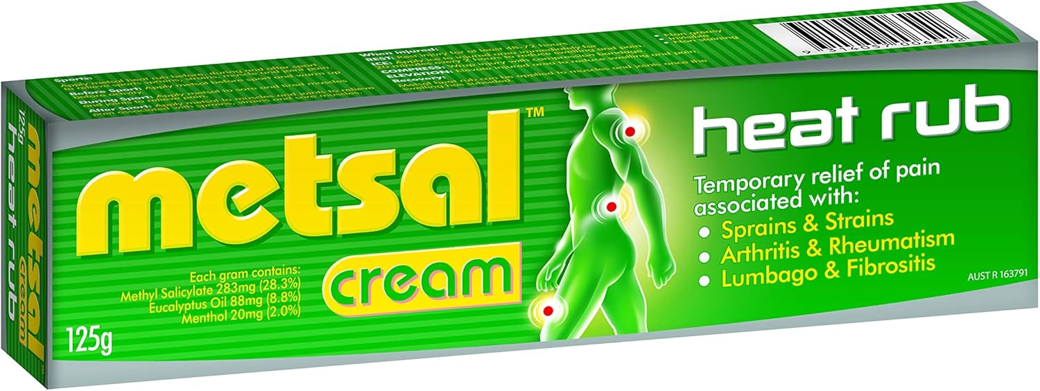 Metsal Metsal Cream 125Gm, 125 grams Health, Household