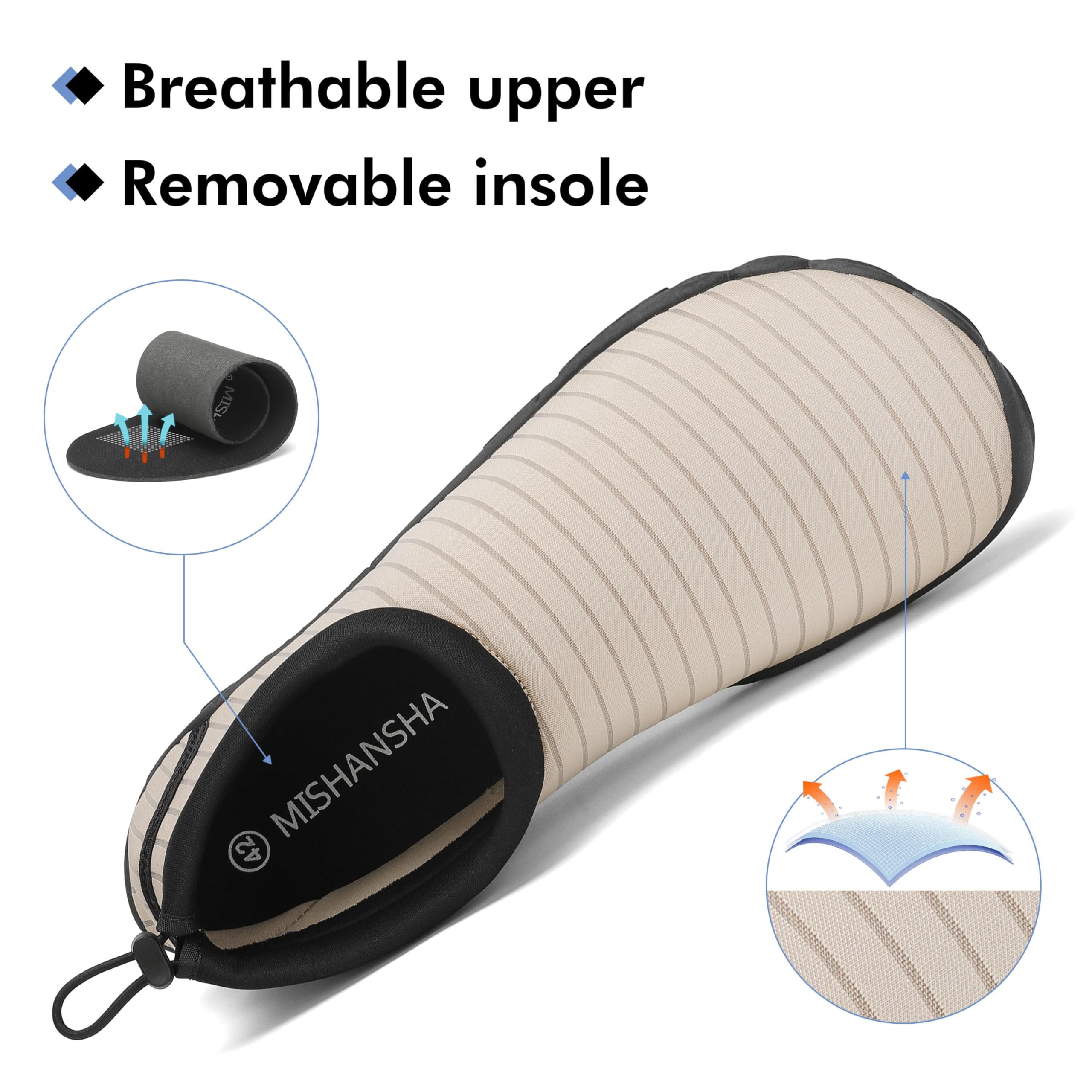 Mishansha Scarpe da Scoglio Donna Scarpette a Piedi Nudi Uomo