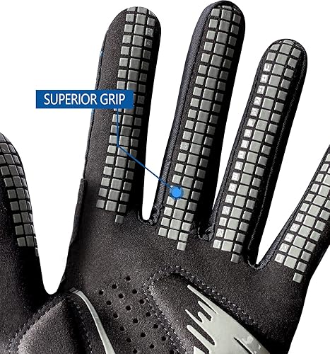 Miniatura 2 de RID CHEN SBR - Guantes de bateo de béisbol, guantes de bateo para adultos y hombres, cómodos guantes de bateo de sóftbol para jóvenes