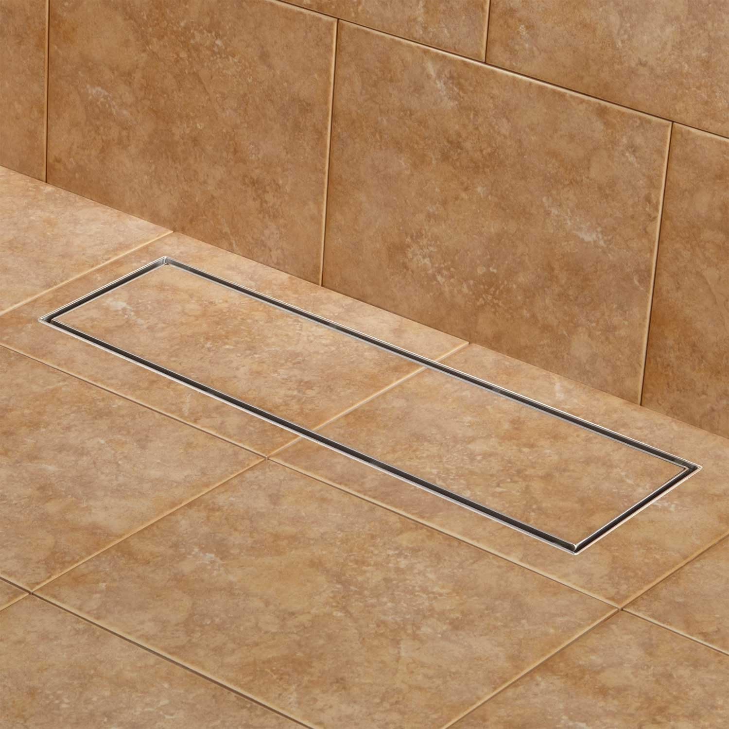 Signature Hardware 931291-32 Cohen Wide 32" Linear Shower Drain - Less Flange