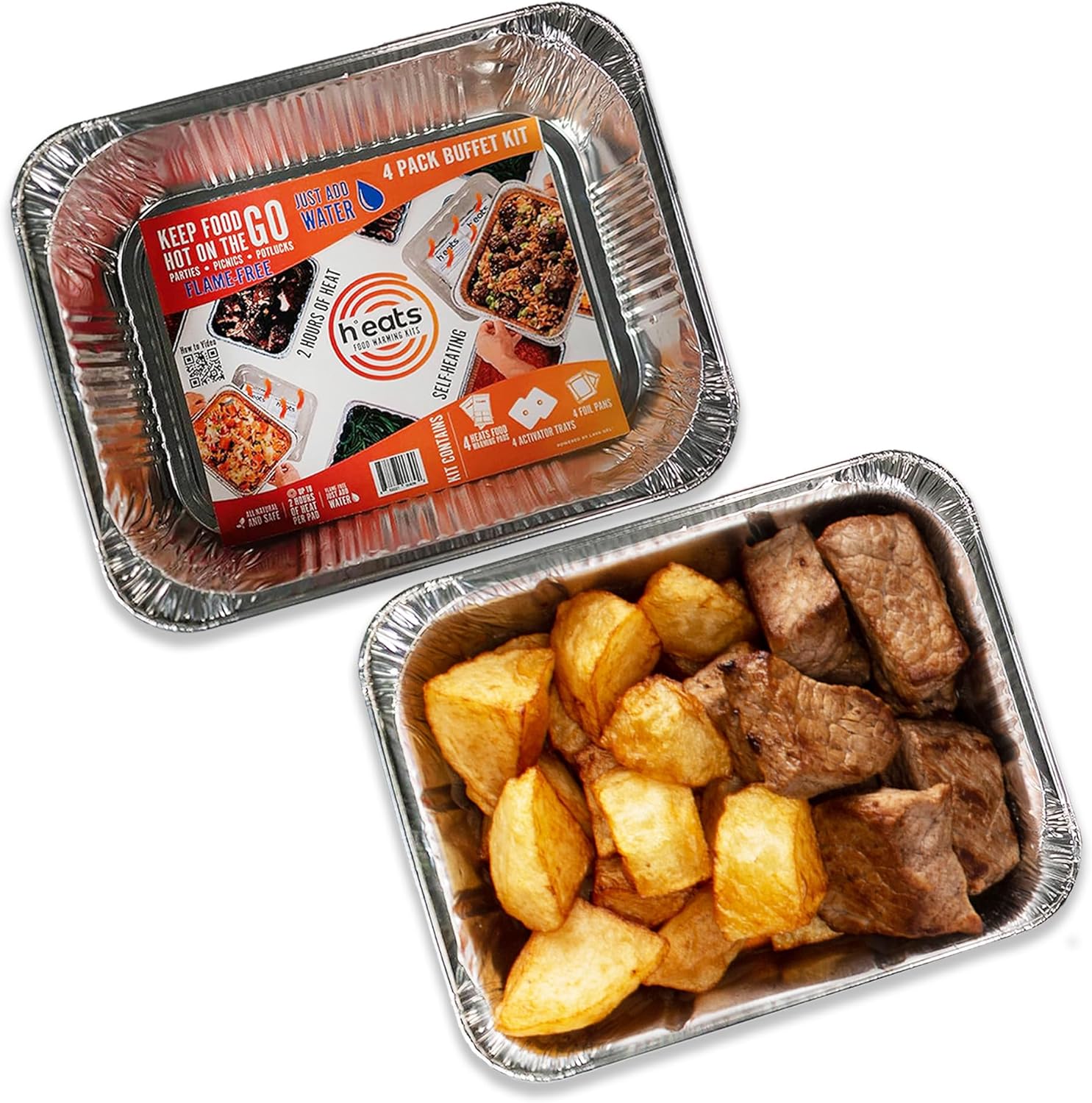 Flameless Food Warming Pads (6 Pack) Food Warmers for